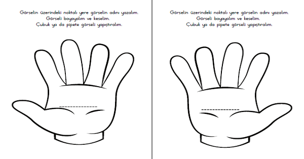 1. Sınıf İlk Okuma Yazma (L-l Sesi) El Çiz-Yaz-Boya-Kes-Yapıştır-3 Farklı Şablon