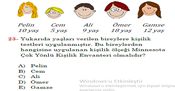 Uzman Öğretmenlik ve Başöğretmenlik Modül 3 Deneme Sınavı