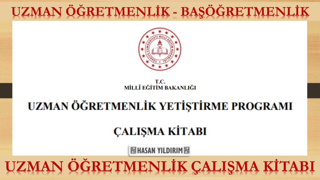 Uzman Öğretmenlik Çalışma Kitabı (ÖBA)