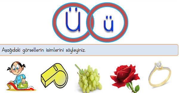 1. Sınıf İlk Okuma Yazma (Ü-ü) Sesi Tüm Etkinlikler