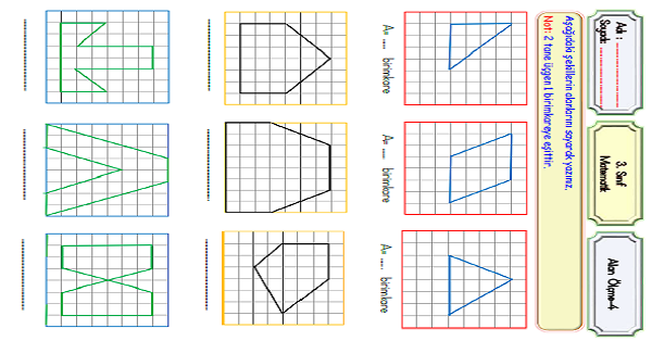 3. Sınıf Matematik Alan Ölçme-4