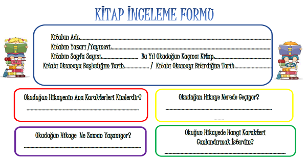 Kitap Okuma Formu