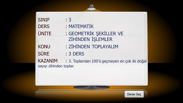 3. Sınıf Matematik Zihinden Toplayalım Sunusu