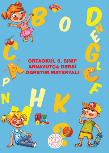 5. Sınıf Arnavutça Öğretim Materyali Ders Kitabı pdf indir