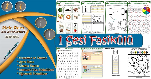 1. Sınıf İlkokuma İ Sesi Fasikülü