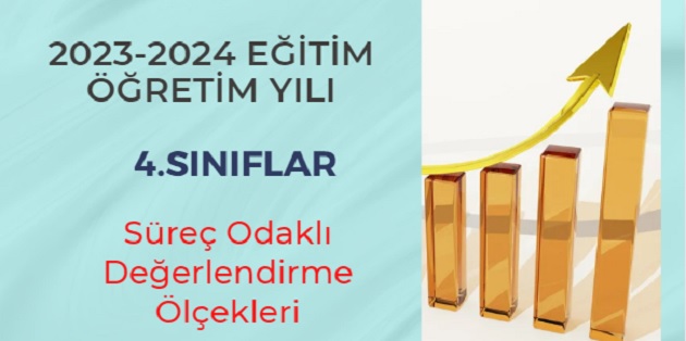 2023-2024 Eğitim Öğretim Yılı 4. Sınıflar Süreç Odaklı Değerlendirme Ölçekleri-19 Adet