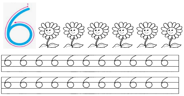 1. Sınıf Matematik (6 Rakamı) Altı Rakamı