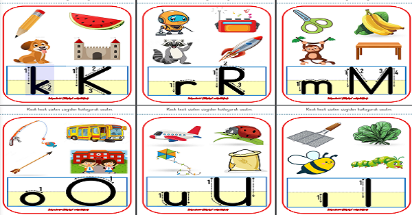 1. Sınıf İlk Okuma Yazma (OKURIM) 2.Grup Ses Kartları