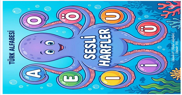 Sesli Harfler Afişi
