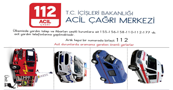 2. Sınıf Hayat Bilgisi Acil Durum Telefonu İnteraktif Defter Çalışması