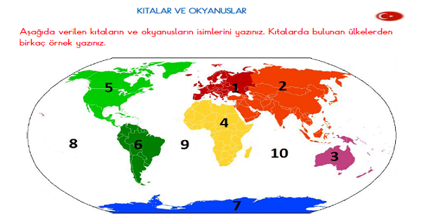 Kıtalar ve Okyanuslar 3