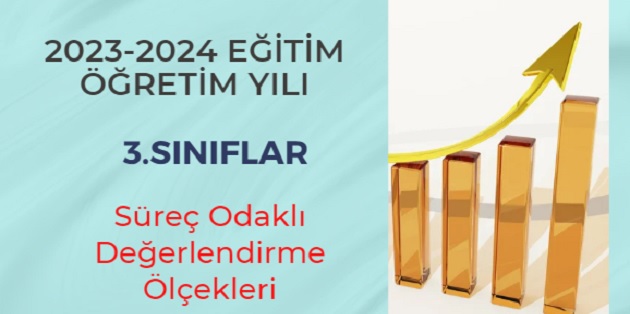 2023-2024 Eğitim Öğretim Yılı 3. Sınıflar Süreç Odaklı Değerlendirme Ölçekleri-16 Adet