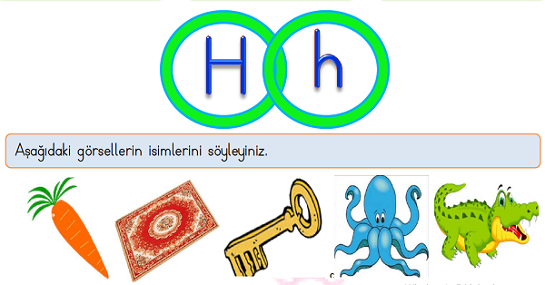 1. Sınıf İlk Okuma Yazma (H-h) Sesi Tüm Etkinlikler