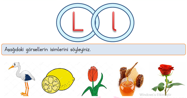 1. Sınıf İlk Okuma Yazma (L-l) Sesi Etkinliği