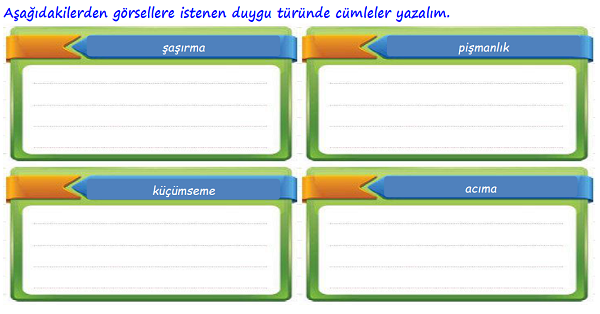 4. Sınıf Türkçe Cümle Bilgisi-2