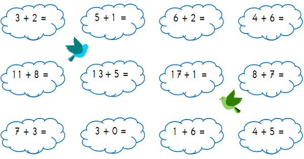 1. Sınıf Matematik Toplama İşlemi Etkinliği 2