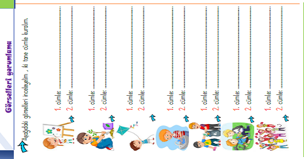 1. Sınıf Türkçe Görselleri Yorumlama Etkinliği-6