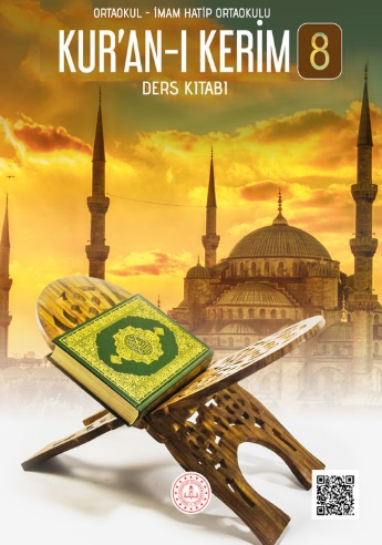 2020-2021 Yılı 8. Sınıf Kuranı Kerim Ders Kitabı (MEB) pdf indir