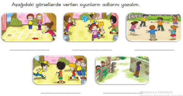 2. Sınıf Hayat Bilgisi Oyun Kurallarına Uyarım Etkinliği
