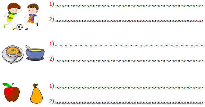 2. Sınıf Türkçe Karşılaştırma Cümleleri Etkinliği 1