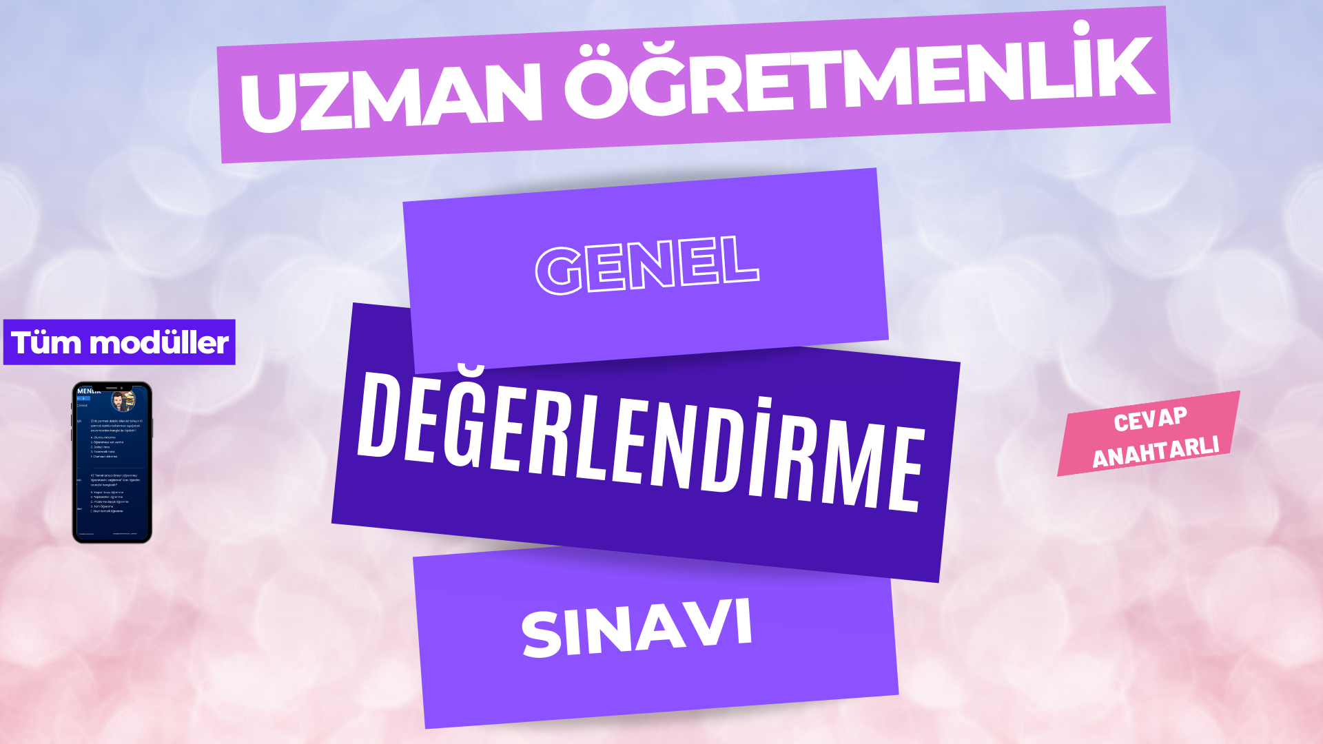 Uzman Öğretmenlik Deneme Sınavı 7