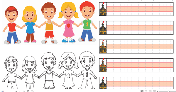 1. Sınıf İlk Okuma Yazma (ela lalesiz el ele elle) Etkinliği