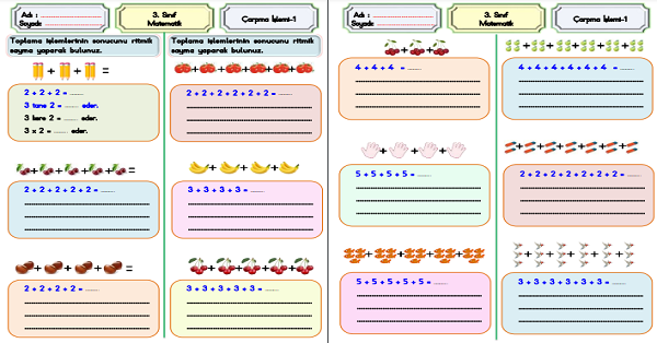 3. Sınıf Matematik Çarpma İşlemi (Kat Anlamı)-1