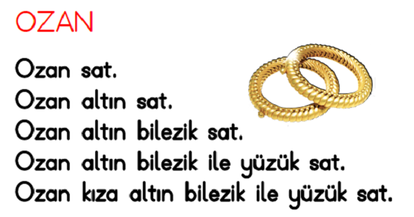1. Sınıf İlk Okuma Yazma (Z-z Sesi) Okuma Metinleri