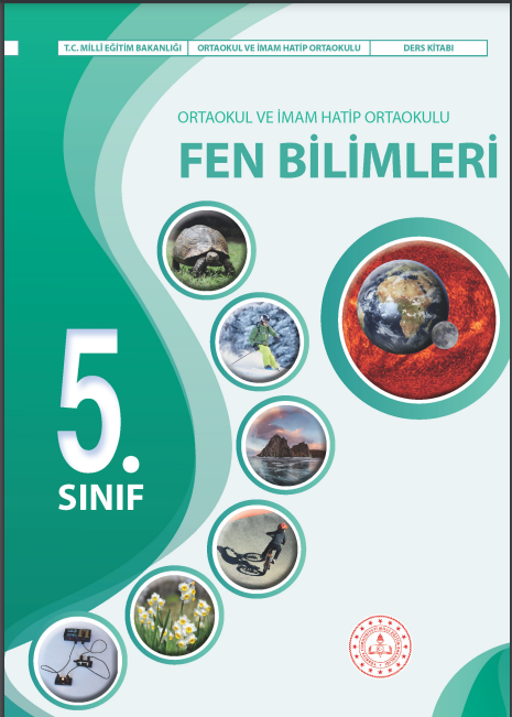 2023-2024 Eğitim Öğretim Yılı 5. Sınıf Fen Bilimleri Ders Kitabı-Meb Yayınları