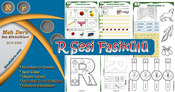 1. Sınıf İlkokuma R Sesi Fasikülü