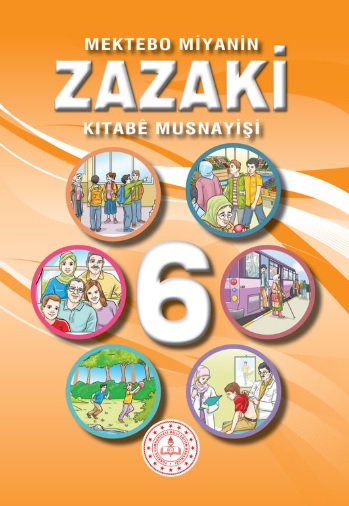 6. Sınıf Zazaki Ders Kitabı pdf indir