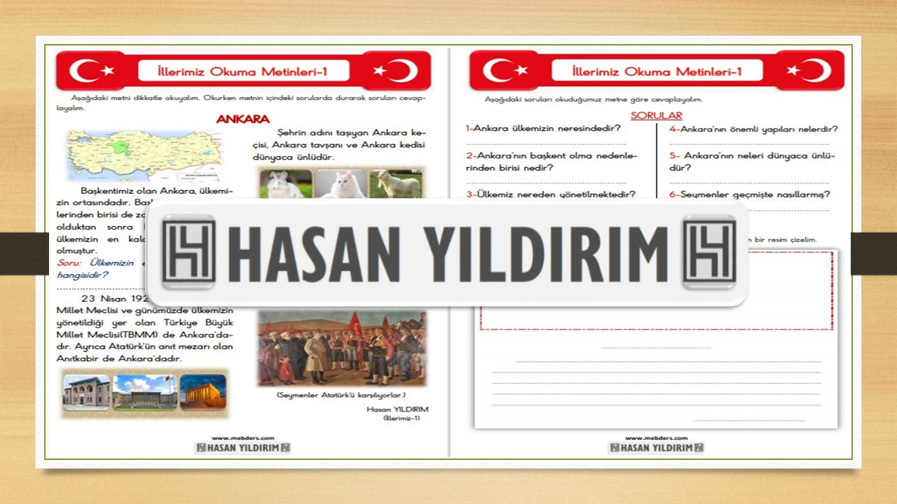 Ankara Okuma Metni (İllerimiz-1)