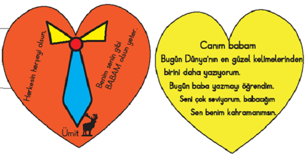 1. Sınıf İlk Okuma Yazma (B-b Sesi) Baba Boya-Yaz Etkinliği