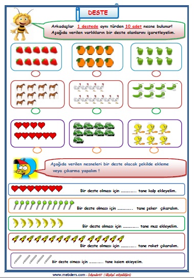 2. Sınıf Matematik Deste Etkinliği