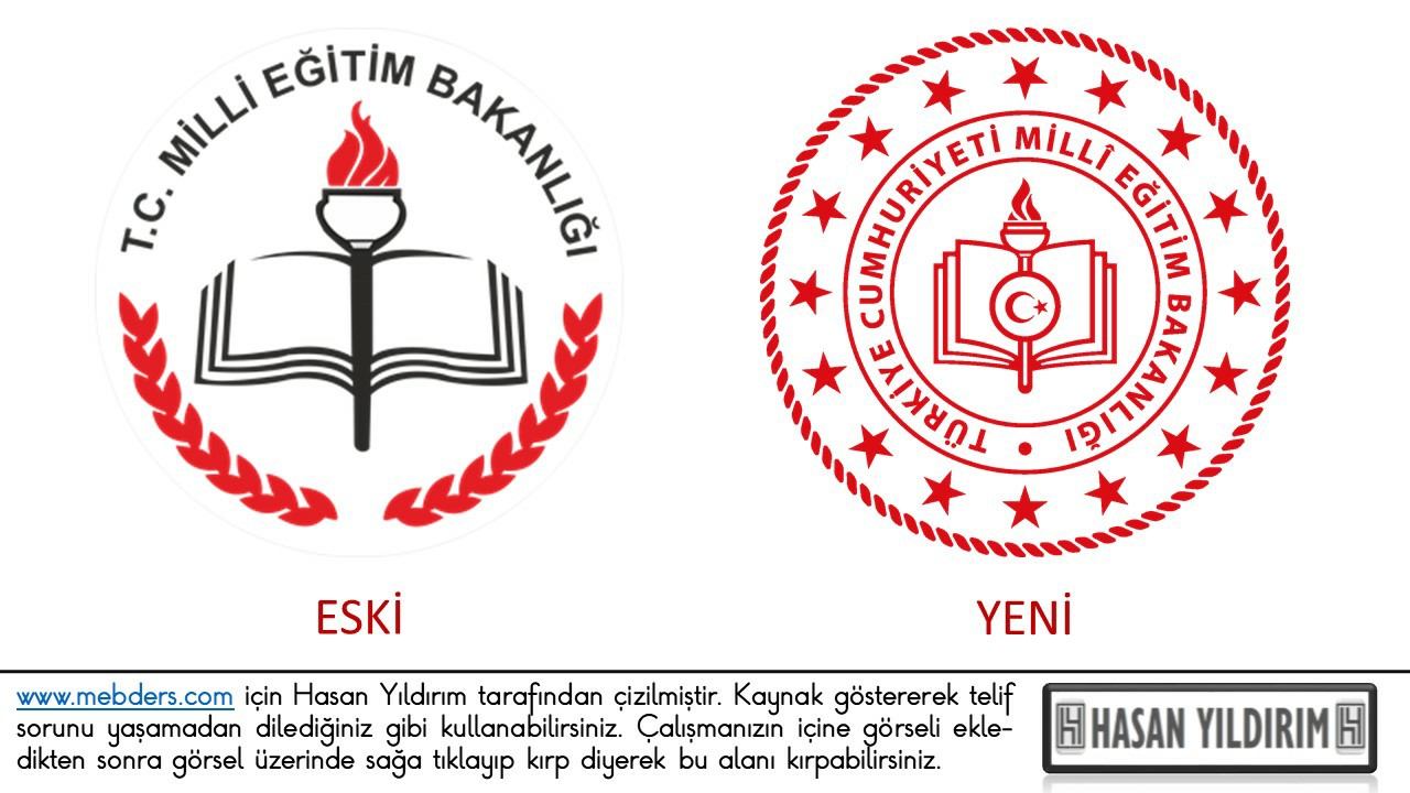 MEB Logo Eski Yeni PNG