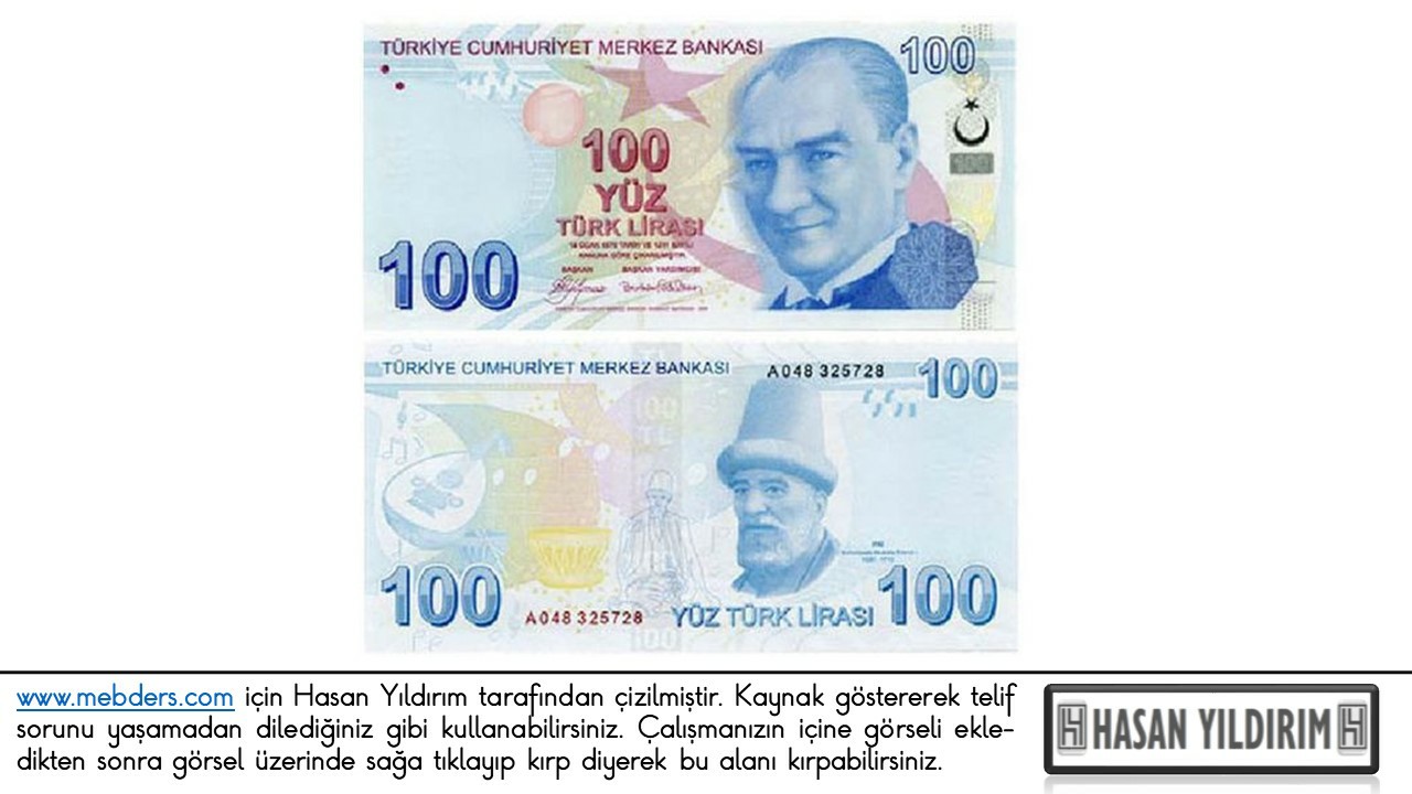 100 TL PNG