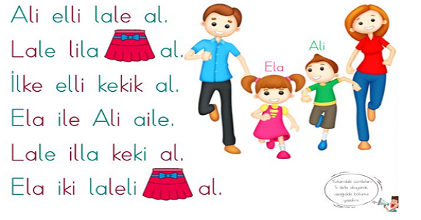 1. Sınıf İlk Okuma ve Yazma İ (sesi) Etkinliği