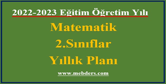 2022 – 2023 Eğitim Öğretim Yılı 2. Sınıflar Matematik Dersi (Pasifik Yayınları)