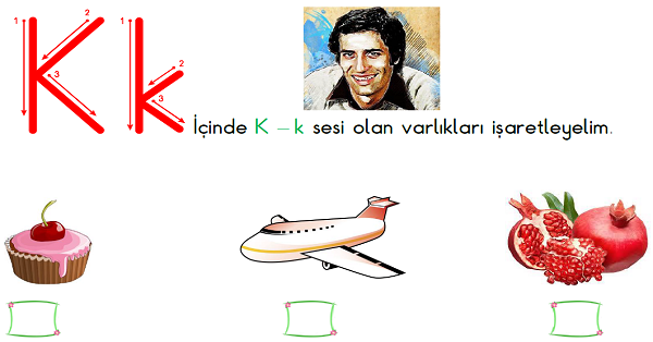 1. Sınıf İlk Okuma Yazma K-k Sesi Fasikülü
