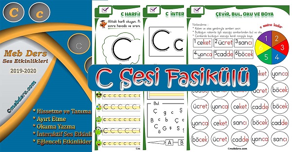 1. Sınıf İlkokuma C Sesi Fasikülü