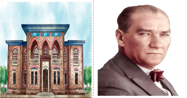 23 Nisan Meclis ve Atatürk Görseli