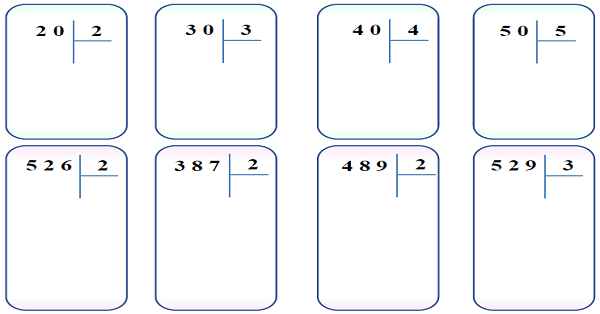 4. Sınıf Matematik Bölme İşlemi Alıştırmaları-1