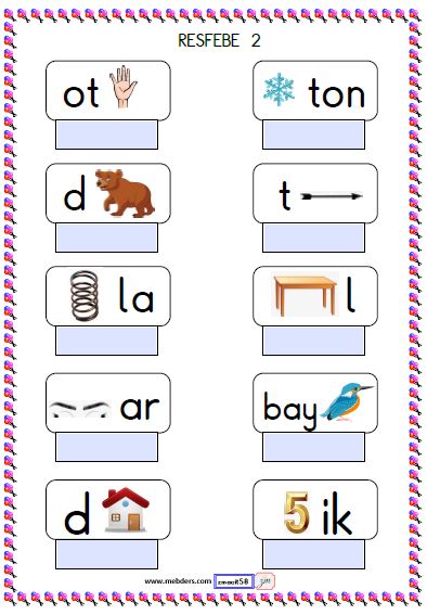 Resfebe Etkinlikleri 2 ( Kolay )