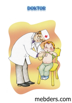 Clipart doktor meslek kartı