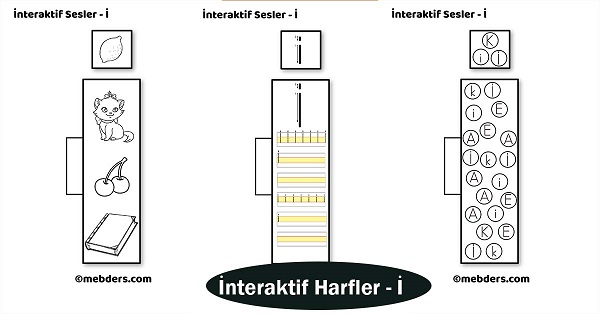 1. Sınıf İlkokuma İnteraktif Harfler - İ Sesi