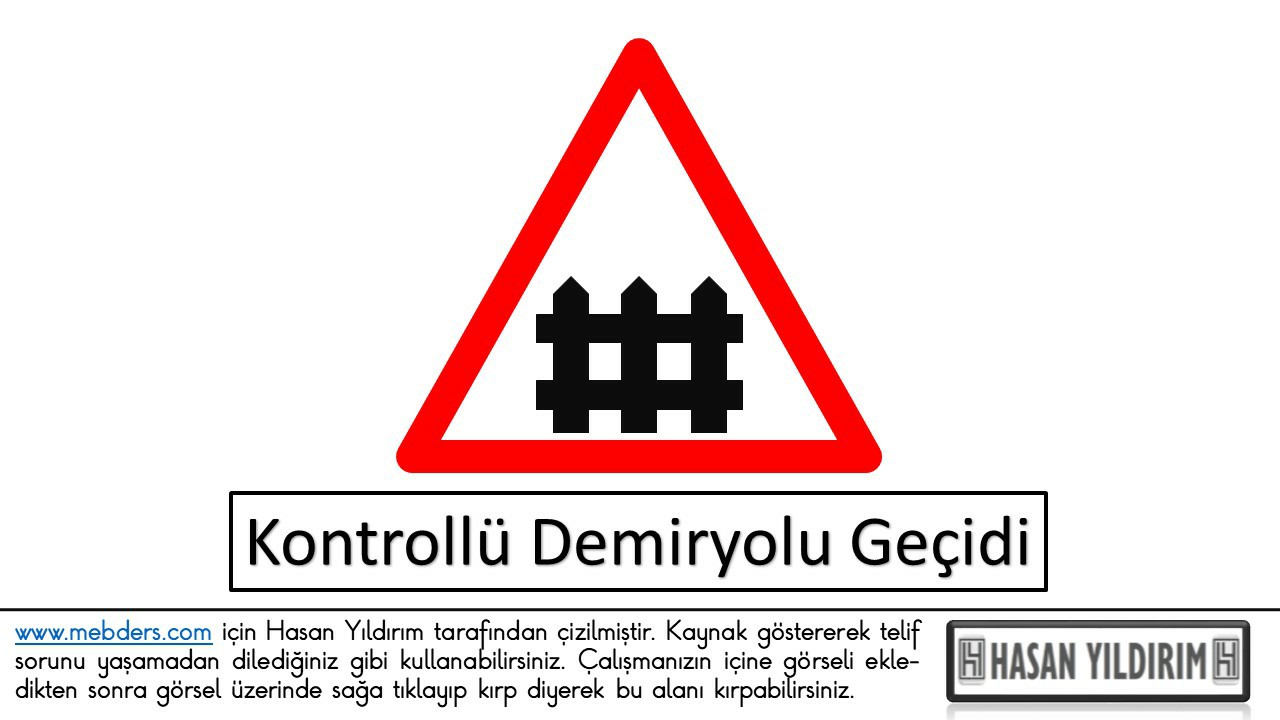 Kontrollü Demiryolu Geçidi PNG