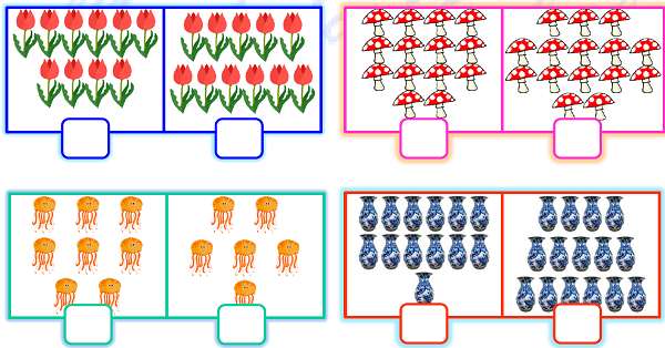 1. Sınıf Matematik Doğal Sayılarda Azlık Çokluk Etkinliği 1