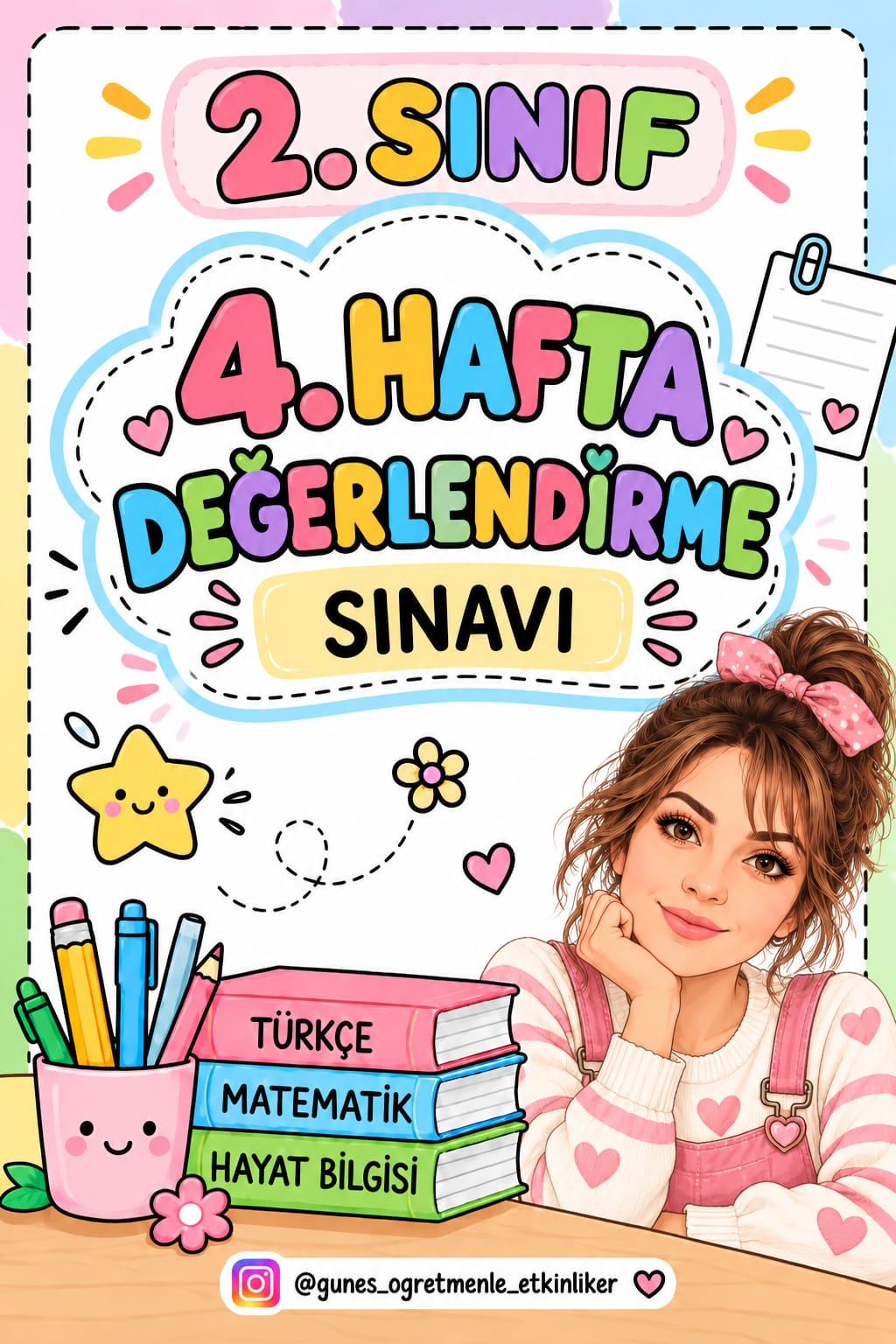 2.Sınıf 4.Hafta Değerlendirme Sınavı