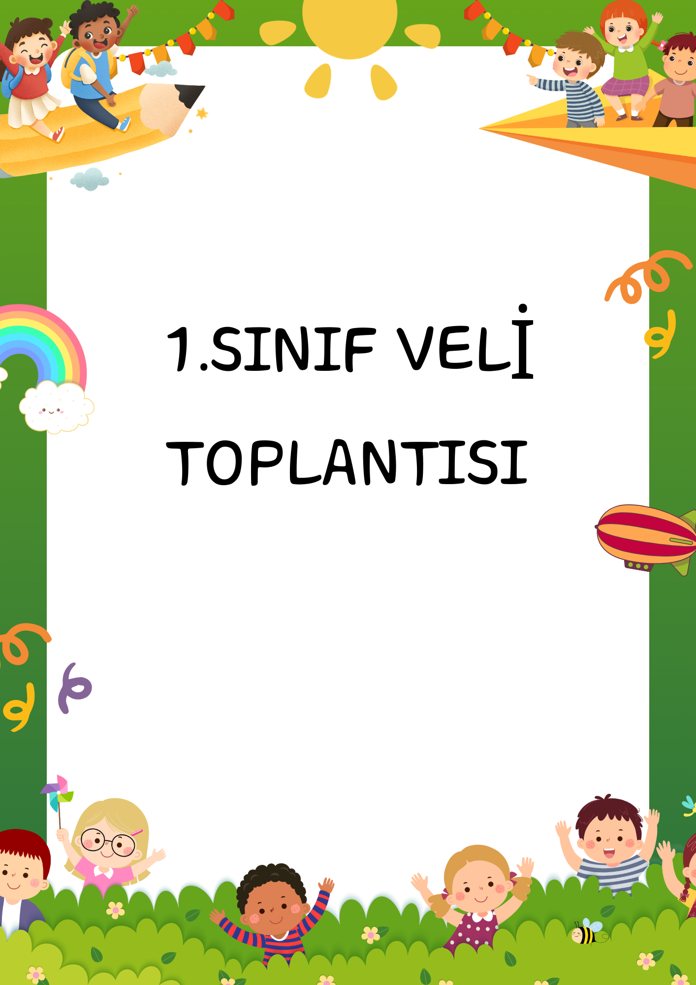 1. Sınıf Veli Toplantısı