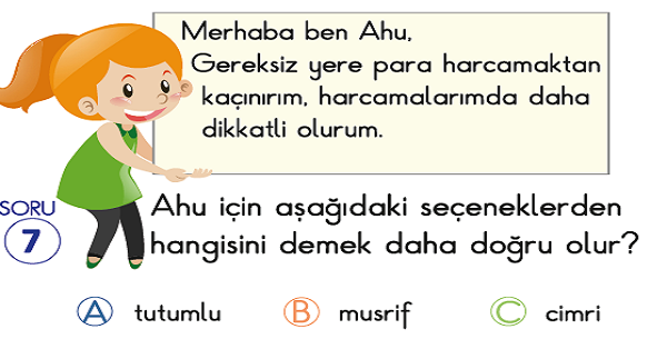 2. Sınıf Hayat Bilgisi Hayat Bilgisi Deneme Sınavı 1